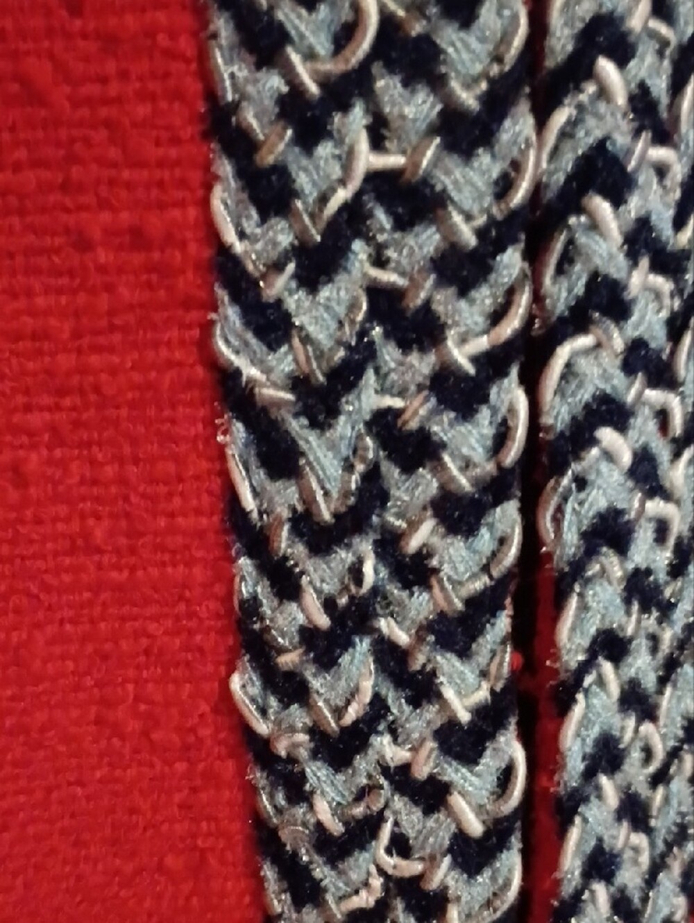 Talbots Bright Red Textured Lady Jacket - Picture 4 of 8